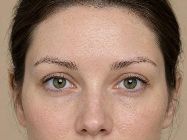 KI-Simulation vor einer Powder-Brows-Behandlung
